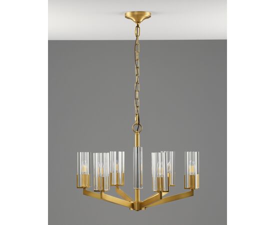 Люстра подвесная Moderli V11074-6P Brass, изображение 2 | Интернет магазин мебели и декора LifeDekor