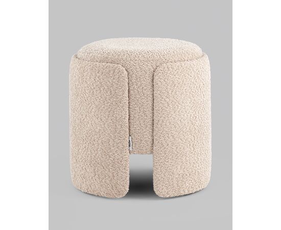 Пуф Taks букле капучино, изображение 6 | Интернет магазин мебели и декора LifeDekor