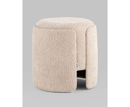 Пуф Taks букле капучино, изображение 2 | Интернет магазин мебели и декора LifeDekor