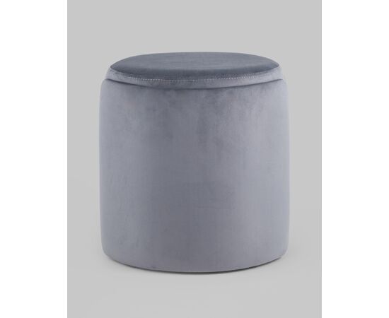 Пуф Taks велюр серый, изображение 6 | Интернет магазин мебели и декора LifeDekor