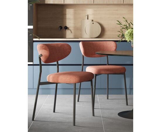 Стул обеденный Ayla коралловый, изображение 41 | Интернет магазин мебели и декора LifeDekor