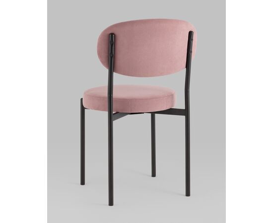 Стул Бриф SN велюр пыльно-розовый, изображение 6 | Интернет магазин мебели и декора LifeDekor