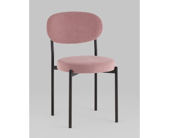 Стул Бриф SN велюр пыльно-розовый, изображение 2 | Интернет магазин мебели и декора LifeDekor