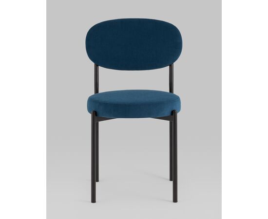 Стул Бриф SN велюр синий, изображение 5 | Интернет магазин мебели и декора LifeDekor