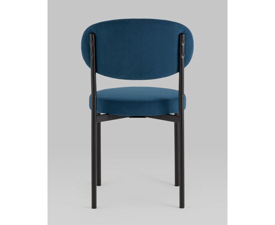 Стул Бриф SN велюр синий, изображение 7 | Интернет магазин мебели и декора LifeDekor