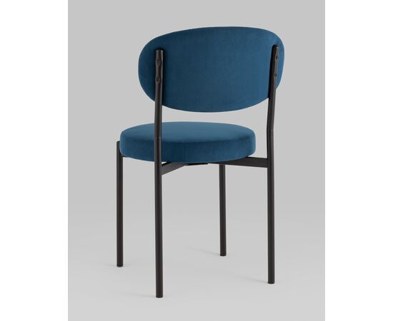 Стул Бриф SN велюр синий, изображение 8 | Интернет магазин мебели и декора LifeDekor