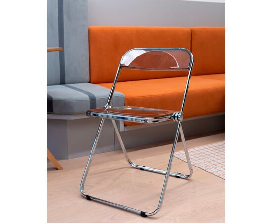 Стул складной Fold Smoke серый, изображение 12 | Интернет магазин мебели и декора LifeDekor