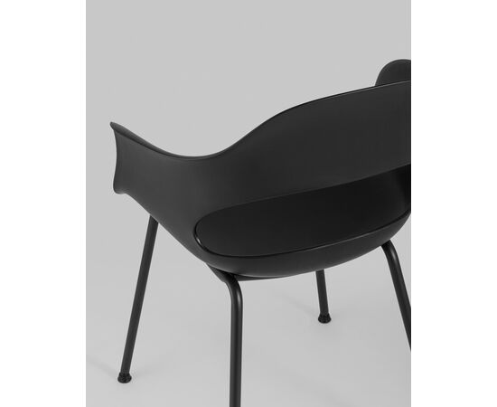 Стул Lady пластик черный 4 шт., изображение 7 | Интернет магазин мебели и декора LifeDekor