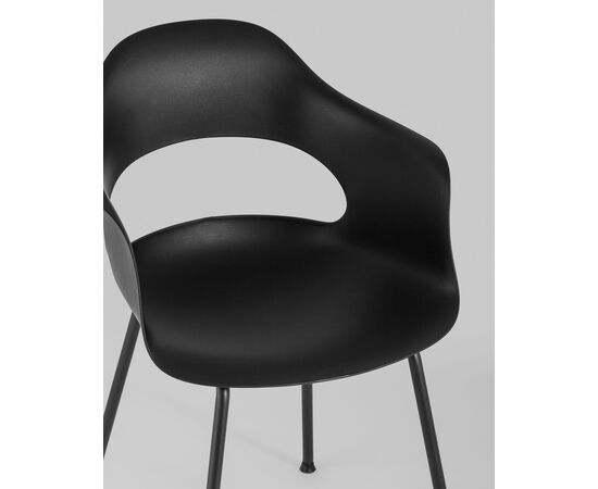 Стул Lady пластик черный 4 шт., изображение 8 | Интернет магазин мебели и декора LifeDekor