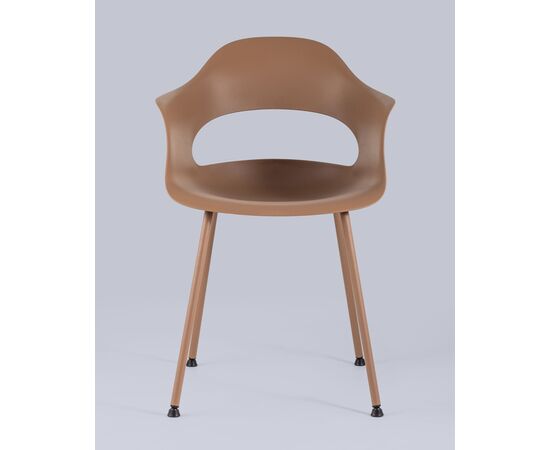 Стул Lady пластик коричневый 4 шт., изображение 3 | Интернет магазин мебели и декора LifeDekor