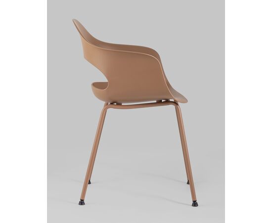 Стул Lady пластик коричневый 4 шт., изображение 4 | Интернет магазин мебели и декора LifeDekor