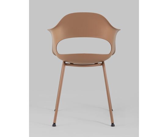 Стул Lady пластик коричневый 4 шт., изображение 5 | Интернет магазин мебели и декора LifeDekor