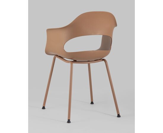 Стул Lady пластик коричневый 4 шт., изображение 6 | Интернет магазин мебели и декора LifeDekor