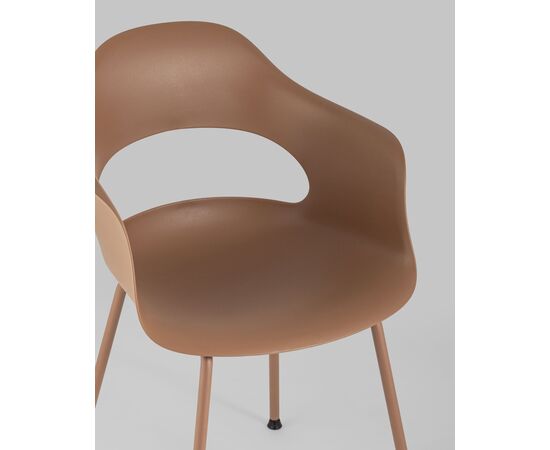 Стул Lady пластик коричневый 4 шт., изображение 8 | Интернет магазин мебели и декора LifeDekor