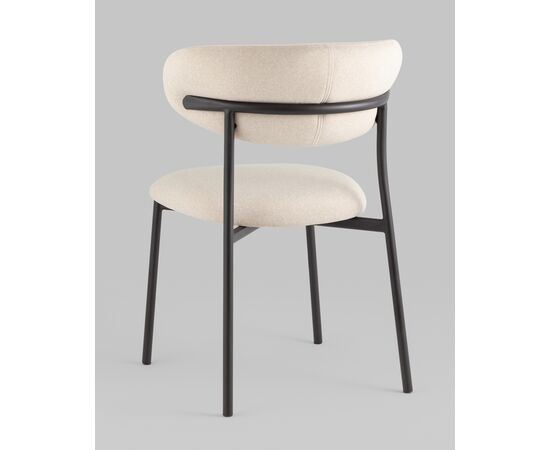 Стул обеденный Ayla бежевый, изображение 6 | Интернет магазин мебели и декора LifeDekor