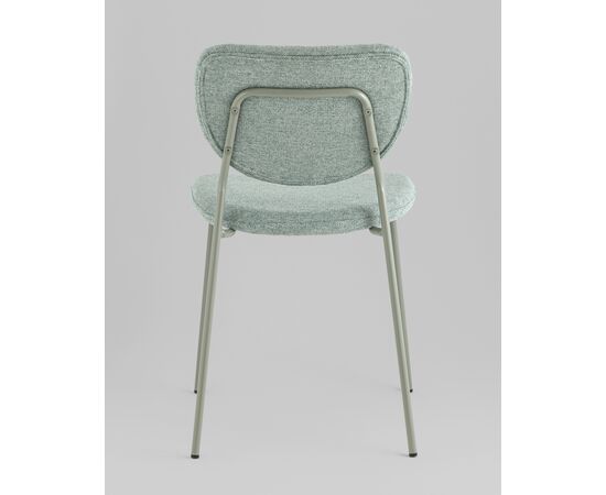 Стул обеденный Gigi шенилл зеленый, изображение 5 | Интернет магазин мебели и декора LifeDekor