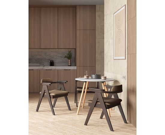 Стол Oslo Round WT New белый, изображение 9 | Интернет магазин мебели и декора LifeDekor