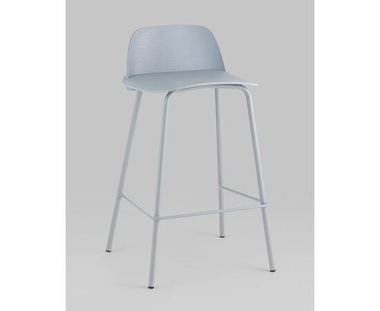 Стул полубарный Mist, серо-голубой 4 шт, изображение 2 | Интернет магазин мебели и декора LifeDekor
