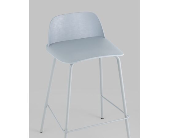 Стул полубарный Mist, серо-голубой 4 шт, изображение 8 | Интернет магазин мебели и декора LifeDekor