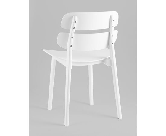 Стул обеденный Tony пластик белый, изображение 6 | Интернет магазин мебели и декора LifeDekor