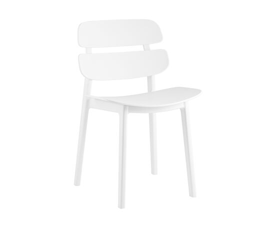 Стул обеденный Tony пластик белый | Интернет магазин мебели и декора LifeDekor