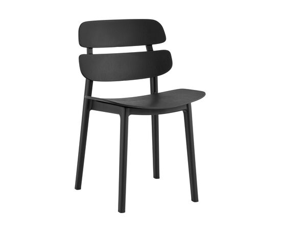 Стул обеденный Tony пластик черный | Интернет магазин мебели и декора LifeDekor