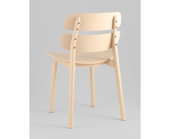 Стул обеденный Tony пластик желтый, изображение 6 | Интернет магазин мебели и декора LifeDekor