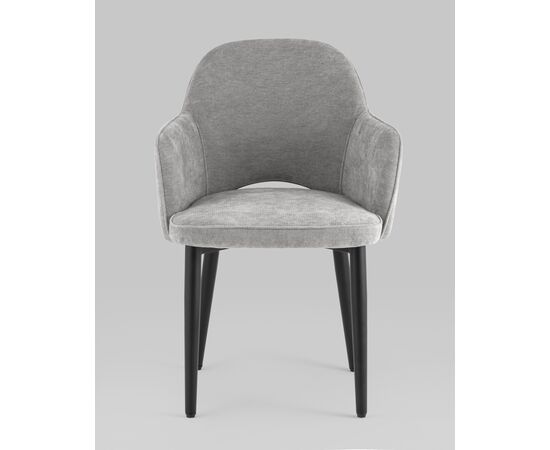 Стул Венера шенилл светло-серый, изображение 5 | Интернет магазин мебели и декора LifeDekor