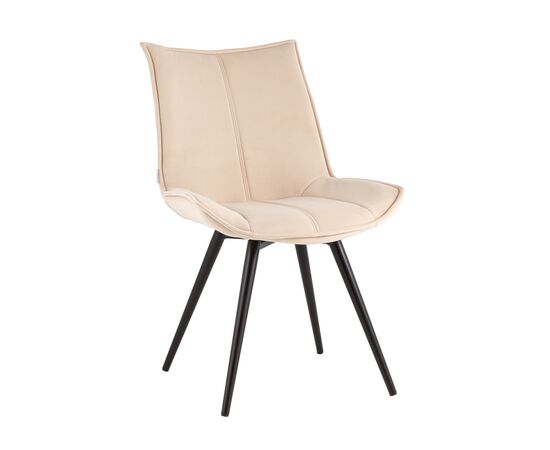 Стул вращающийся Робб велюр бежевый | Интернет магазин мебели и декора LifeDekor