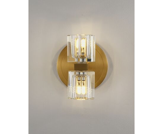 Светильник настенный Moderli V11016-2W Brass, изображение 9 | Интернет магазин мебели и декора LifeDekor