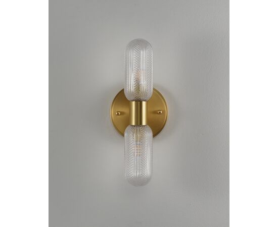 Светильник настенный Moderli V11018-2W Brass, изображение 2 | Интернет магазин мебели и декора LifeDekor