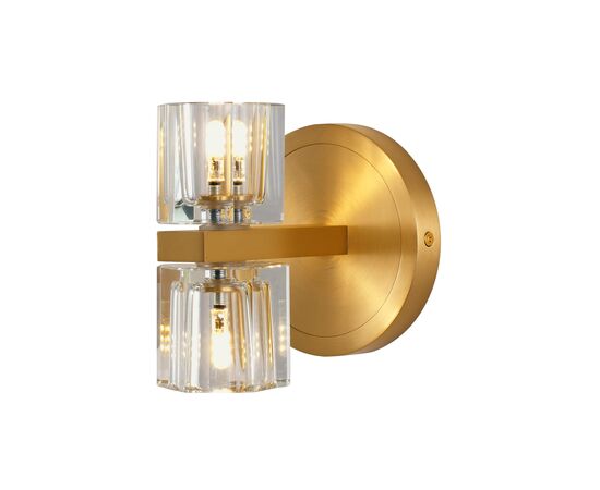 Светильник настенный Moderli V11016-2W Brass | Интернет магазин мебели и декора LifeDekor