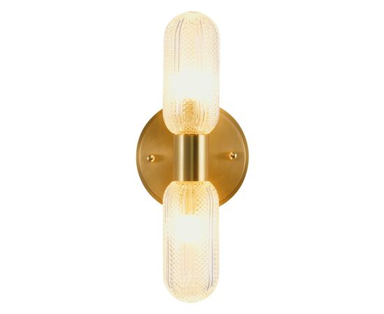 Светильник настенный Moderli V11018-2W Brass | Интернет магазин мебели и декора LifeDekor