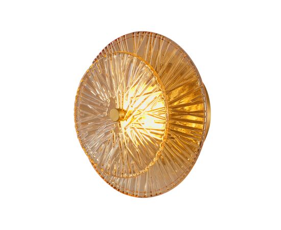 Светильник настенный светодиодный Moderli V11022-WL Brass | Интернет магазин мебели и декора LifeDekor