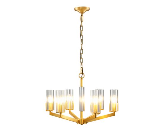 Люстра подвесная Moderli V11074-6P Brass | Интернет магазин мебели и декора LifeDekor