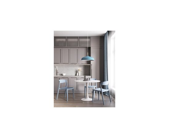 Стул Moris пластик голубой, изображение 22 | Интернет магазин мебели и декора LifeDekor