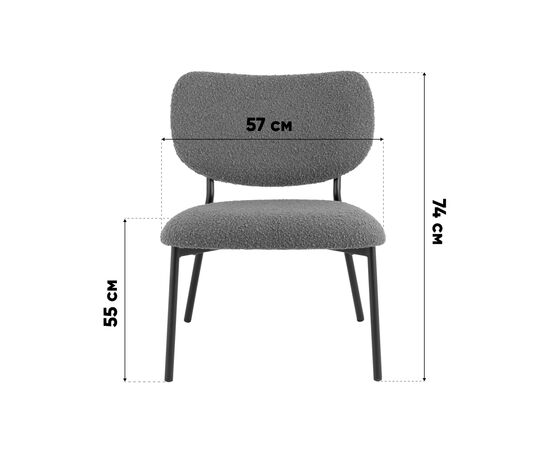 Кресло лаунж Jamie горчичный, изображение 48 | Интернет магазин мебели и декора LifeDekor