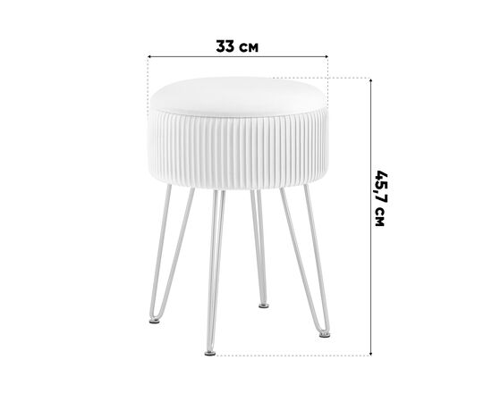 Пуф Астор светло-розовый, изображение 9 | Интернет магазин мебели и декора LifeDekor