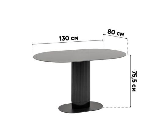 Стол обеденный Mystery 130*80 белый, изображение 43 | Интернет магазин мебели и декора LifeDekor