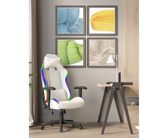 Кресло спортивное TopChairs GMM-080 белый, изображение 4 | Интернет магазин мебели и декора LifeDekor