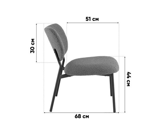 Кресло лаунж Jamie горчичный, изображение 49 | Интернет магазин мебели и декора LifeDekor