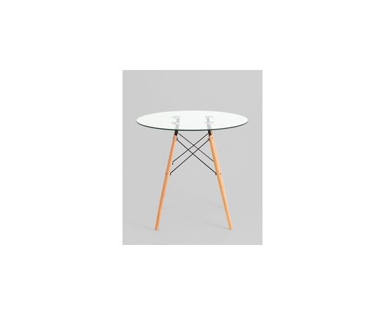 Стол Eames DSW NEW D80 стеклянный, изображение 10 | Интернет магазин мебели и декора LifeDekor