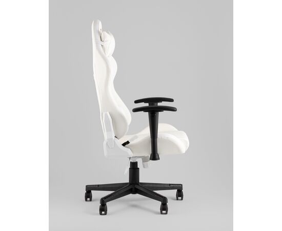 Кресло спортивное TopChairs GMM-080 белый на черной базе, изображение 10 | Интернет магазин мебели и декора LifeDekor