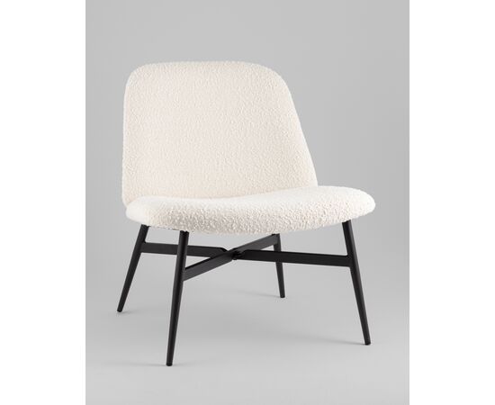 Кресло лаунж  Ease белый, изображение 4 | Интернет магазин мебели и декора LifeDekor