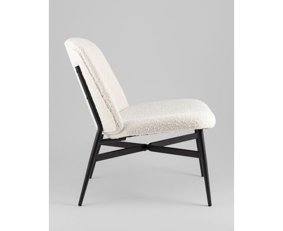 Кресло лаунж  Ease белый, изображение 8 | Интернет магазин мебели и декора LifeDekor