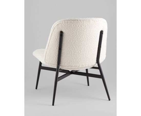 Кресло лаунж  Ease белый, изображение 12 | Интернет магазин мебели и декора LifeDekor