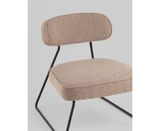 Кресло лаунж Kate бежевый, изображение 10 | Интернет магазин мебели и декора LifeDekor