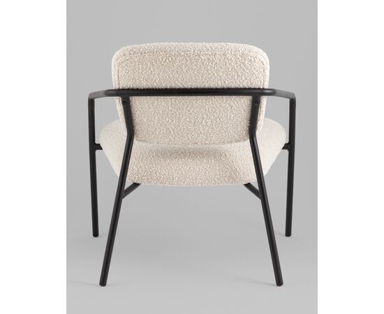 Кресло лаунж Rooney белый, изображение 7 | Интернет магазин мебели и декора LifeDekor