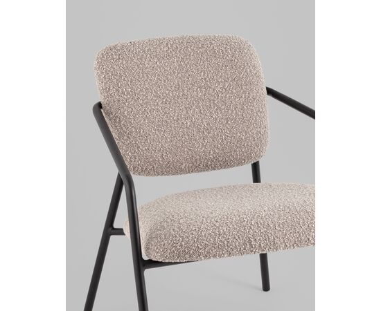 Кресло лаунж Rooney серый, изображение 10 | Интернет магазин мебели и декора LifeDekor