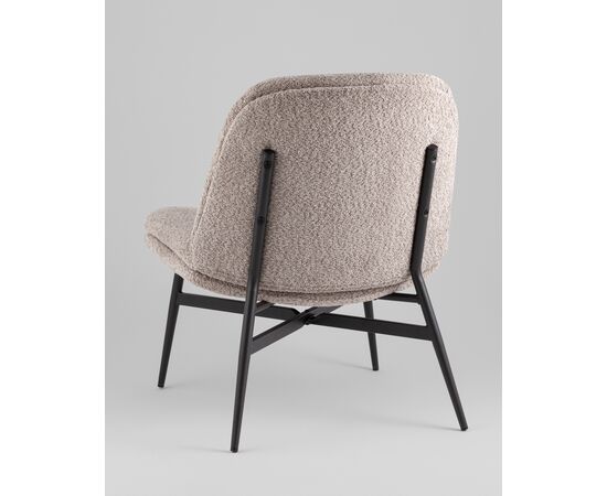 Кресло лаунж Tail коричневый, изображение 12 | Интернет магазин мебели и декора LifeDekor